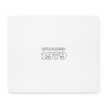 Established 1979 - Mousepad (Querformat) - Weiß - Vorne