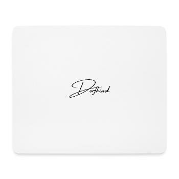 Dorfkind - Mousepad (Querformat) - Weiß - Vorne
