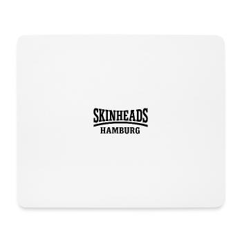 Skinheads Hamburg - Mousepad (Querformat) - Weiß - Vorne