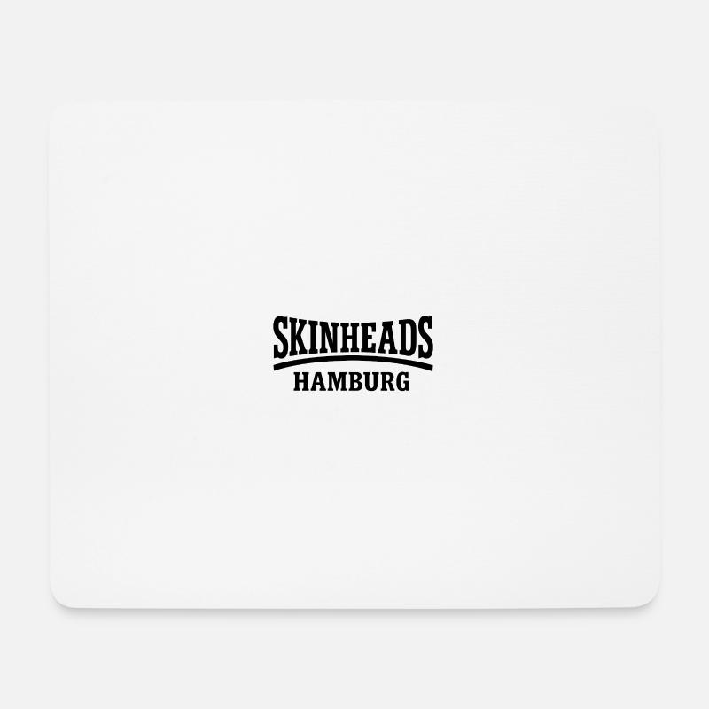 Skinheads Hamburg - Mousepad (Querformat) - Weiß