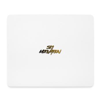 Ski motivation - Tapis de souris (format paysage) - blanc - Devant