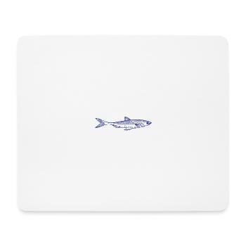 Fish - Mouse Pad (horizontal) - white - Front