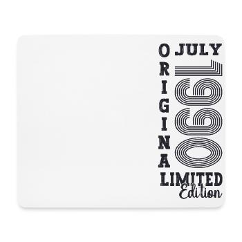 33rd Birthday Man Original July Vintage 1990 - Mouse Pad (horizontal) - white - Front