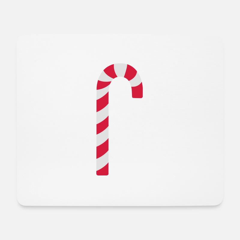 Zuckerstange - Mousepad (Querformat) - Weiß
