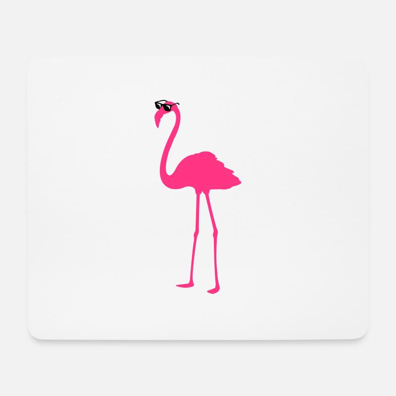 Flymingo - Fly Guy - Mousepad (Querformat) - Weiß