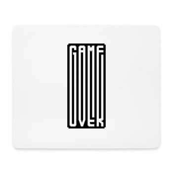 GAME OVER - BIG MONOGRAM - Tapis de souris (format paysage) - blanc - Devant