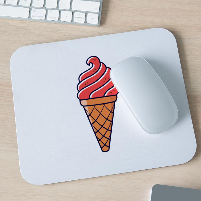 SOFTEIS EISCREME EISBECHER WAFFELEIS GESCHENKIDEE Mousepad (Querformat)