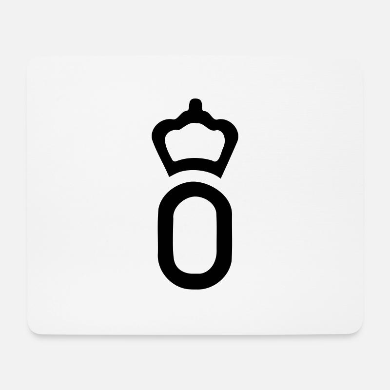 Oldenburger - Mousepad (Querformat) - Weiß