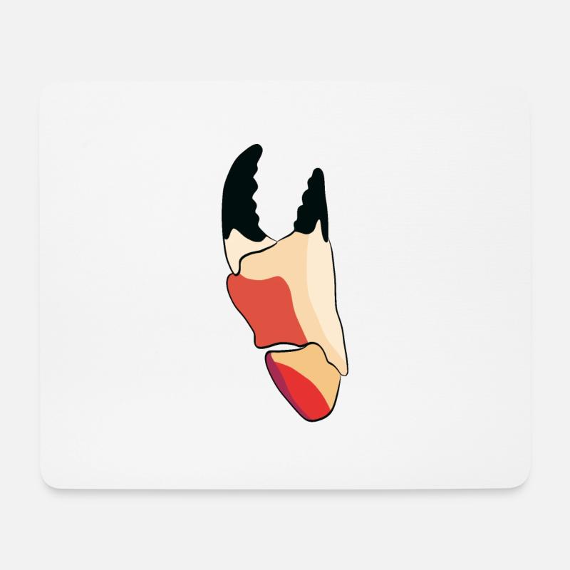 crab - Mouse Pad (horizontal) - white