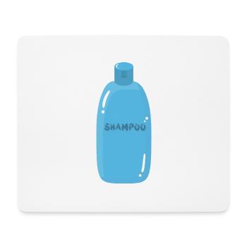 Shampooing - Tapis de souris (format paysage) - blanc - Devant
