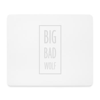 Citation du Grand Méchant Loup - Tapis de souris (format paysage) - blanc - Devant