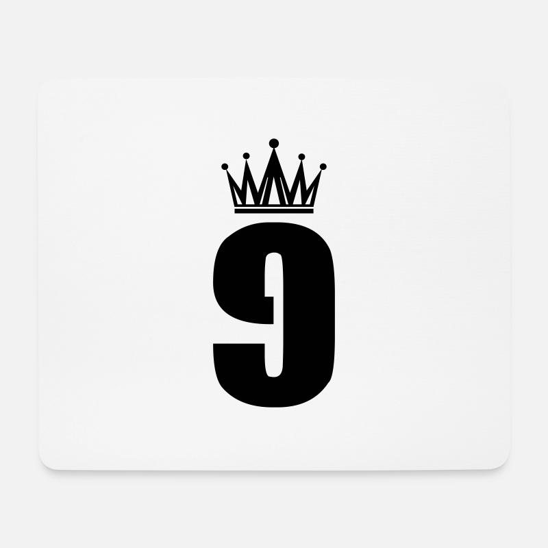 9 - Mousepad (Querformat) - Weiß