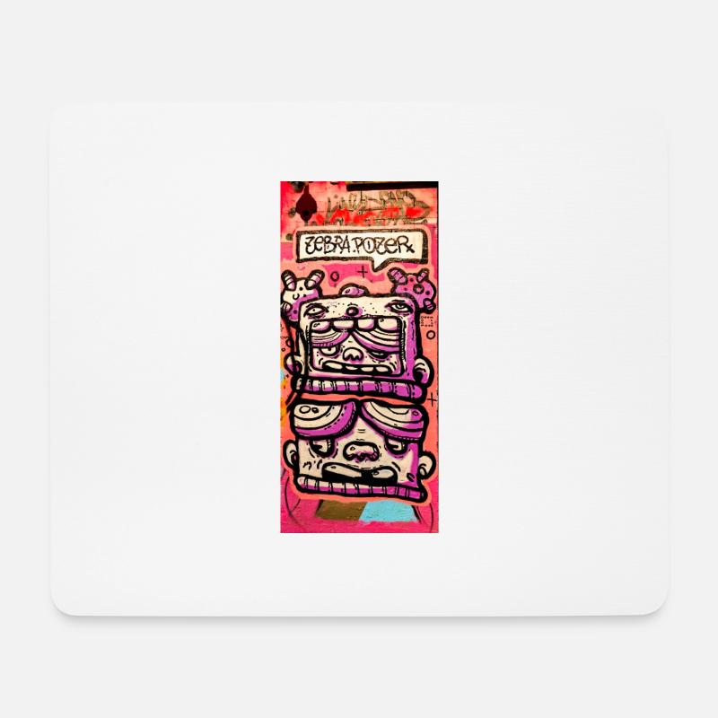 Global Art - Mousepad (Querformat) - Weiß