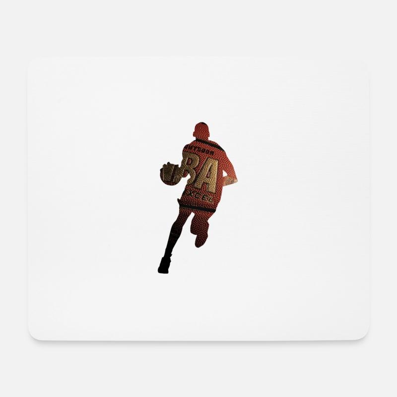 basketball - Mouse Pad (horizontal) - white