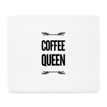 Dictons de la reine du café - Tapis de souris (format paysage) - blanc - Devant