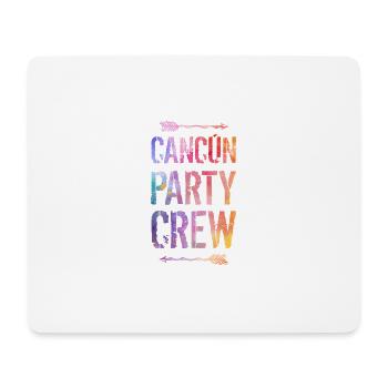 Dicton de l’équipe de la fête de Cancun - Tapis de souris (format paysage) - blanc - Devant