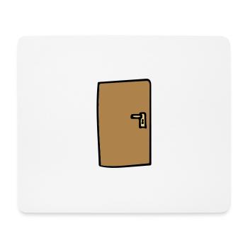 Tür Farbe Anpassbar - Mousepad (Querformat) - Weiß - Vorne