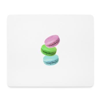 Macarons - Mouse Pad (horizontal) - white - Front
