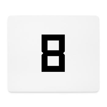 8. 8 JAHRE. 8-JÄHRIGES JUBILÄUM. GEBURTSTAG 8 JAHRE - Mousepad (Querformat) - Weiß - Vorne