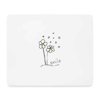 Flower meadow,summer,gift,laugh,cool,trend - Mouse Pad (horizontal) - white - Front