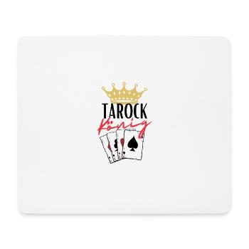 Tarock König - Mousepad (Querformat) - Weiß - Vorne