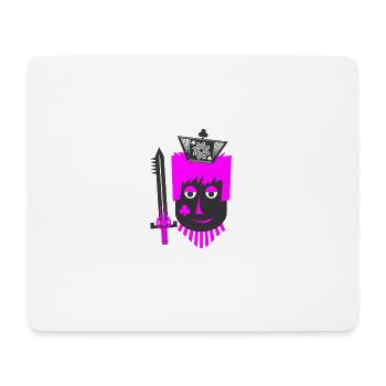 Pink Queen - Mouse Pad (horizontal) - white - Front