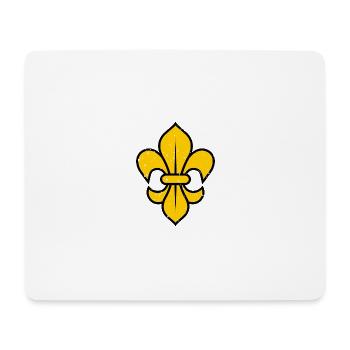 Lily Yellow - Mouse Pad (horizontal) - white - Front