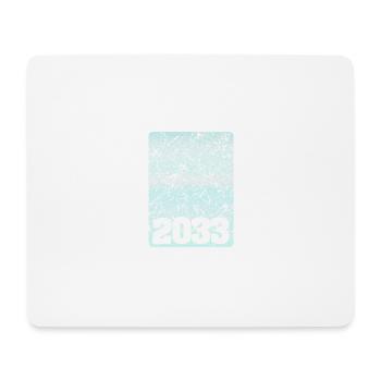 Numéro 2033 - Tapis de souris (format paysage) - blanc - Devant