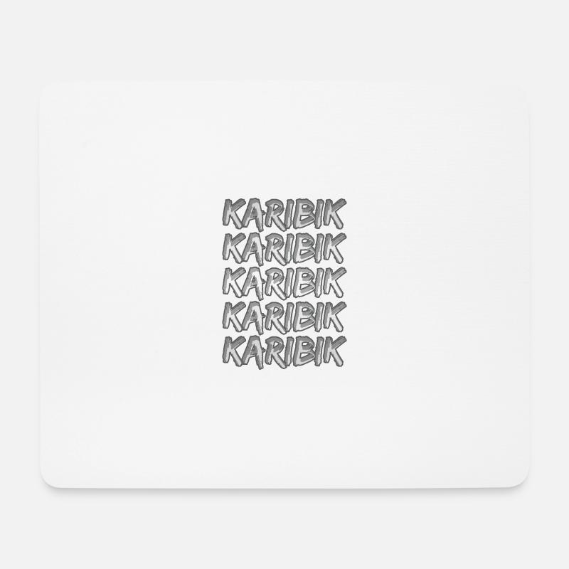 Karibik - Mousepad (Querformat) - Weiß