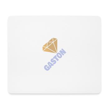 Geschenk für Gaston - Mousepad (Querformat) - Weiß - Vorne