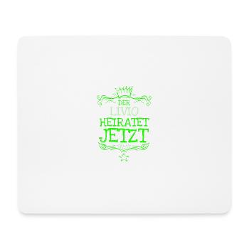 Livio - Mouse Pad (horizontal) - white - Front