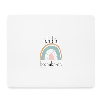 Pastellbogen Regenbogen Zauber - Mousepad (Querformat) - Weiß - Vorne