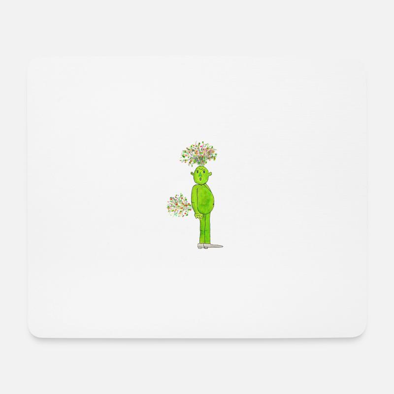 Waldi, Kinder, Geschichte - Mousepad (Querformat) - Weiß