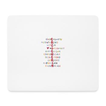 erzieherin - Mousepad (Querformat) - Weiß - Vorne
