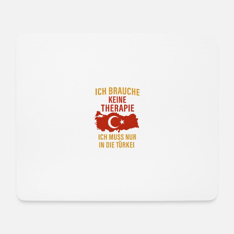 Spass - Mousepad (Querformat) - Weiß