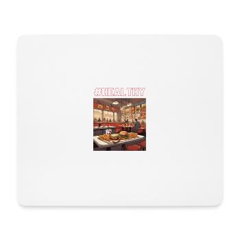 Fast food paradise - Mouse Pad (horizontal) - white - Front