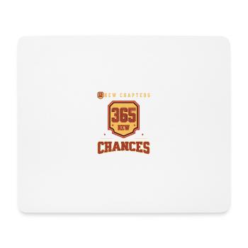 12 New Chapters 365 New Chances New Year 2025 - Mouse Pad (horizontal) - white - Front