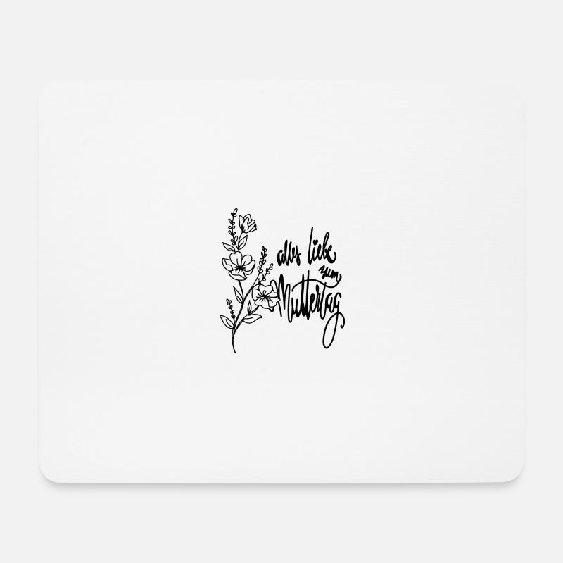Muttertag - Mousepad (Querformat) - Weiß