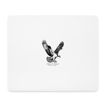 Osprey Fisherman Heart of Breizh - Mouse Pad (horizontal) - white - Front