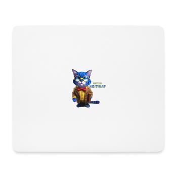 Professor Kritikat - Mouse Pad (horizontal) - white - Front