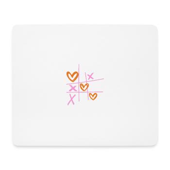 valentine love wins - Mousepad (Querformat) - Weiß - Vorne
