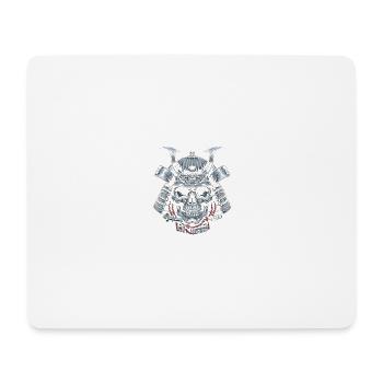 Ewiger Samurai-Geist - Mousepad (Querformat) - Weiß - Vorne