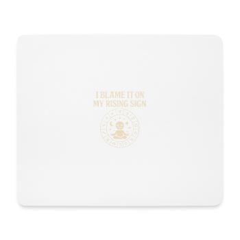 Der Meditationsweg und das astrologische Horoskop - Mousepad (Querformat) - Weiß - Vorne
