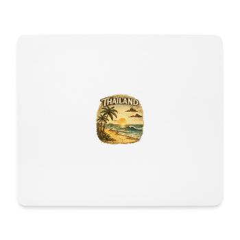 Thailand Tropical Sunset - Mousepad (Querformat) - Weiß - Vorne