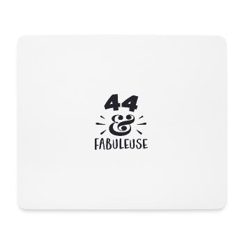 44 ans ET FABULEUSE - Tapis de souris (format paysage) - blanc - Devant