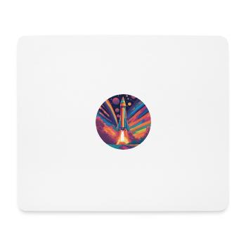 Cosmic Cascade - Mousepad (Querformat) - Weiß - Vorne