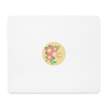 Best mom 21 - Mousepad (Querformat) - Weiß - Vorne