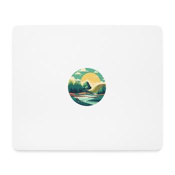 Landscape - Mouse Pad (horizontal) - white - Front