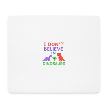 Dinosaur Myth - Mouse Pad (horizontal) - white - Front