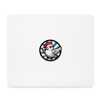 Dove Bird Christmas Christmas - Mouse Pad (horizontal) - white - Front